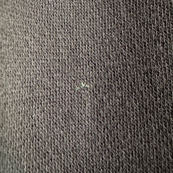 Departure Black Crewneck "Hello. I'm Late." Casual Sweatshirt Womens Large Top - Picture 4 of 4